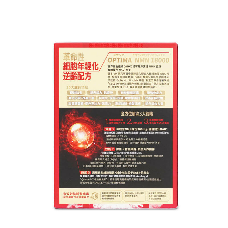 【萬寧舊版 2026-07】 Return 回本 - 細胞年輕化·逆齡配方 NMN 18000  60粒.