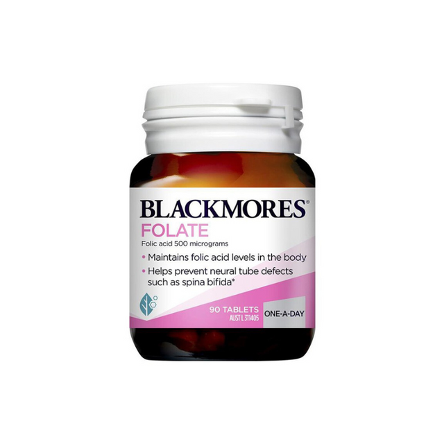 Blackmores葉酸補充劑促進孕期健康,有效攝取必需葉酸支持胎兒發育