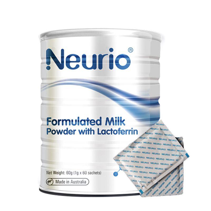 Neurio - Formulated Milk Powder with Lactoferrin Platinum Edition 1G*60 乳鐵蛋白粉 白鑽款 60g.