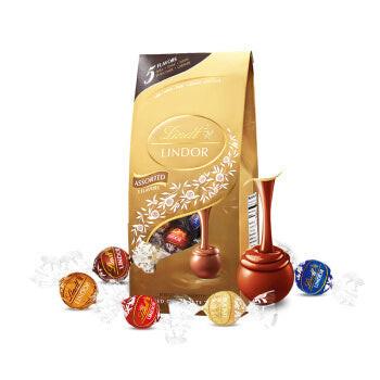 Lindor, Switzerland's national treasure | No.1 best-selling soft-centered chocolate of the year | Molten filling, silky smooth texture | 600g large-capacity sharing pack | Autumn/Winter limited edition, free shipping | Thai Good Pie official direct store