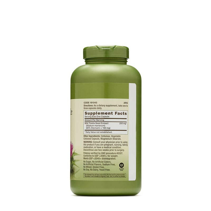 GNC健安喜乳薊高效清肝精華200mg 300粒.