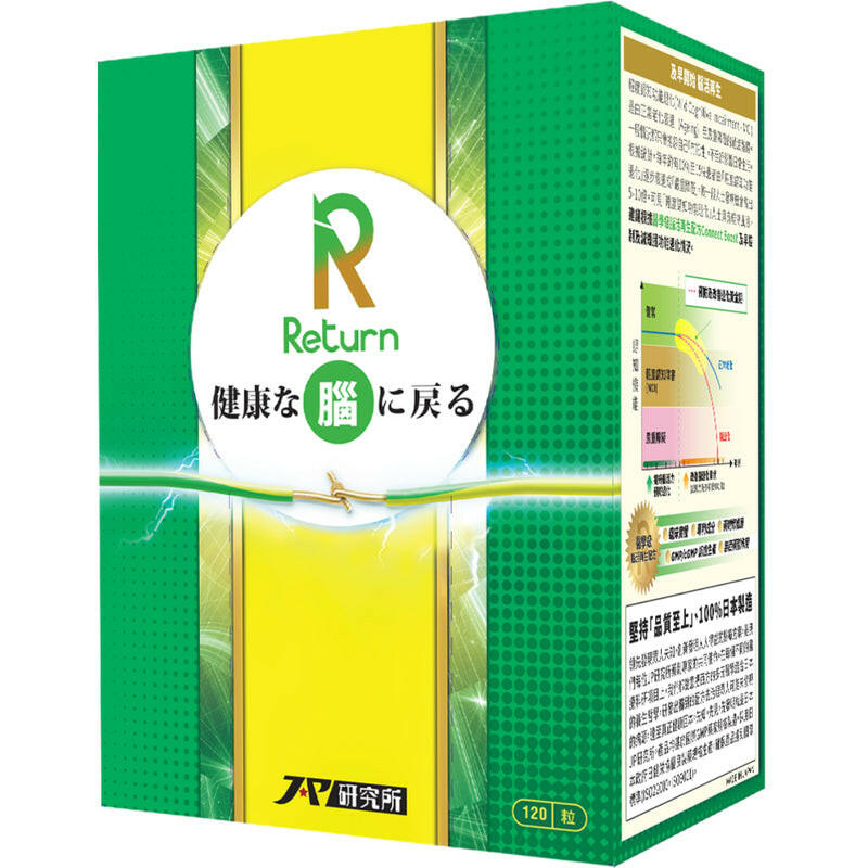 Return 回本 腦活再生配方 120粒.
