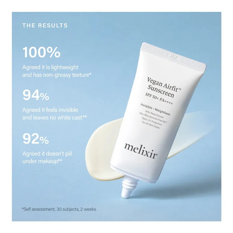 Melixir 美利西 純素Airfit防曬霜 SPF50+ PA++++ 50ml 韓國.