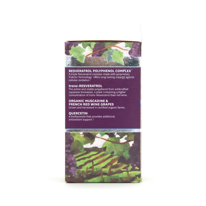GNC Resvitale 白藜蘆醇 (長效配方) 500mg 60粒.