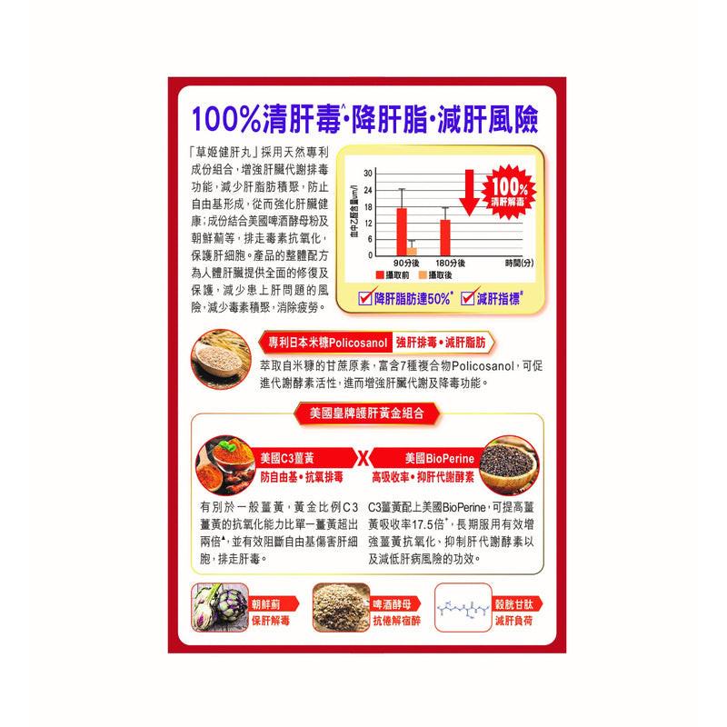 Herbs Generation草姬健肝丸30粒.