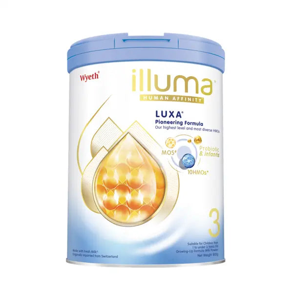 惠氏Illuma奶粉,採用OPO結構脂技術及優質乳源,保障嬰兒營養與健康