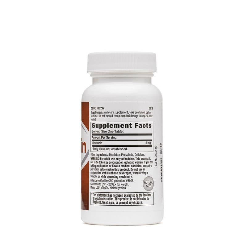 GNC健安喜甜睡褪黑激素5mg(國際版)60粒.
