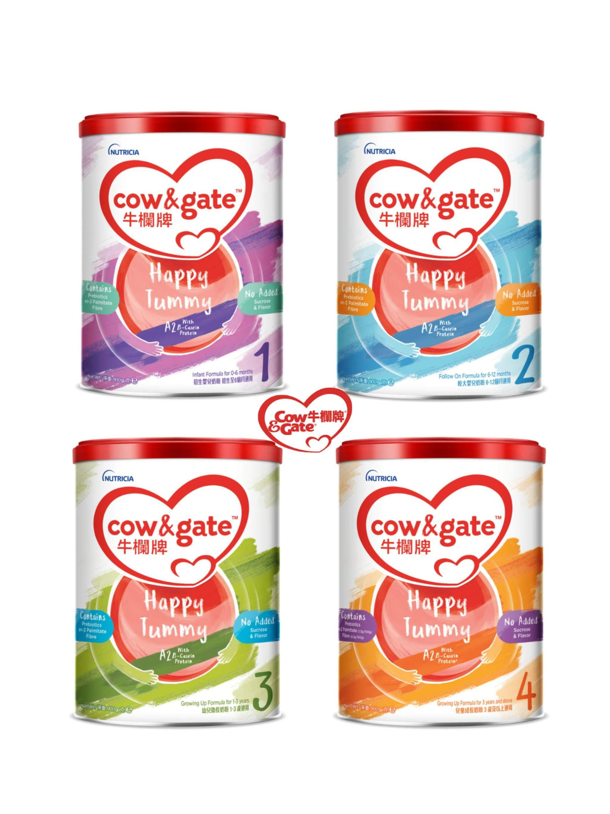 Cow & Gate牛欄牌Happy Tummy 900克.