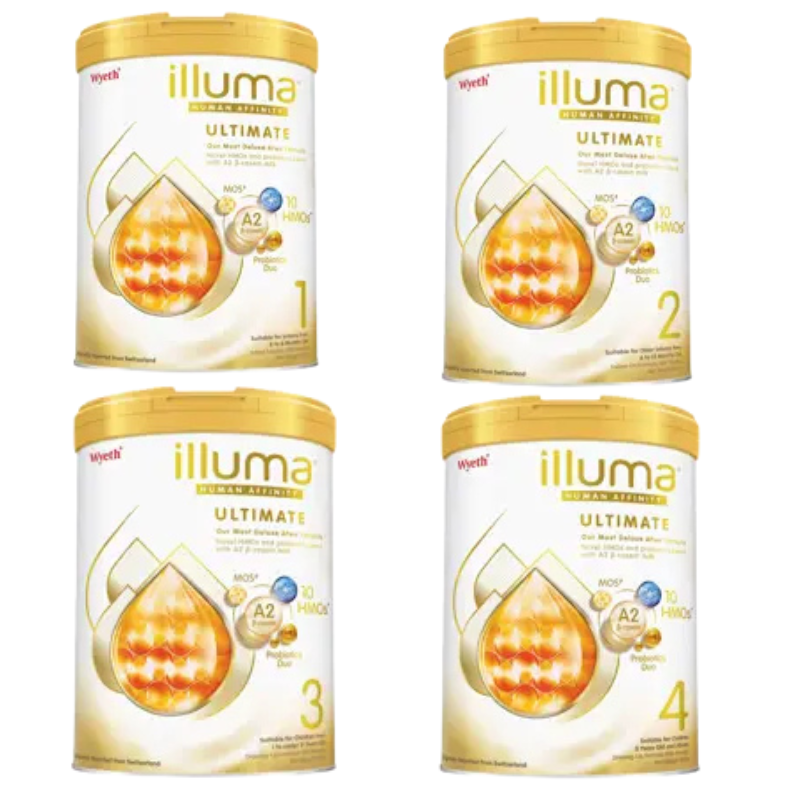 Wyeth惠氏 ILLUMA® ATWO A2 β-酪蛋白 幼兒成長配方奶粉 850克