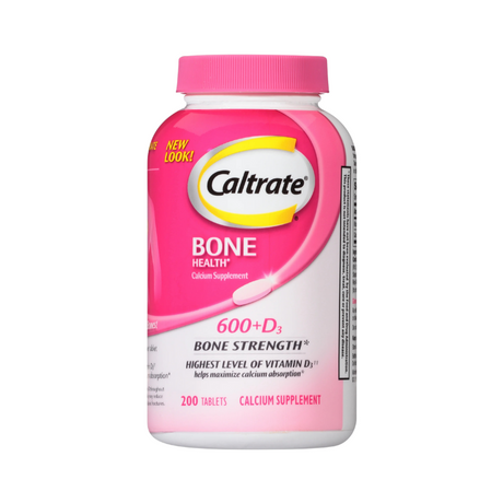 Caltrate鈣片含維生素D,有助骨骼健康與維生素吸收