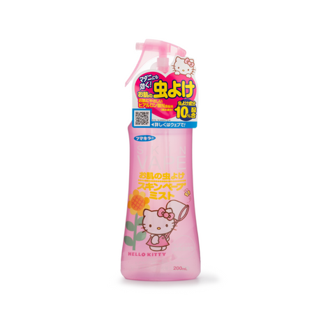 【日版】Skin Vape 粉紅色蜜桃味 驱蚊喷雾 Hello Kitty版 200mL.