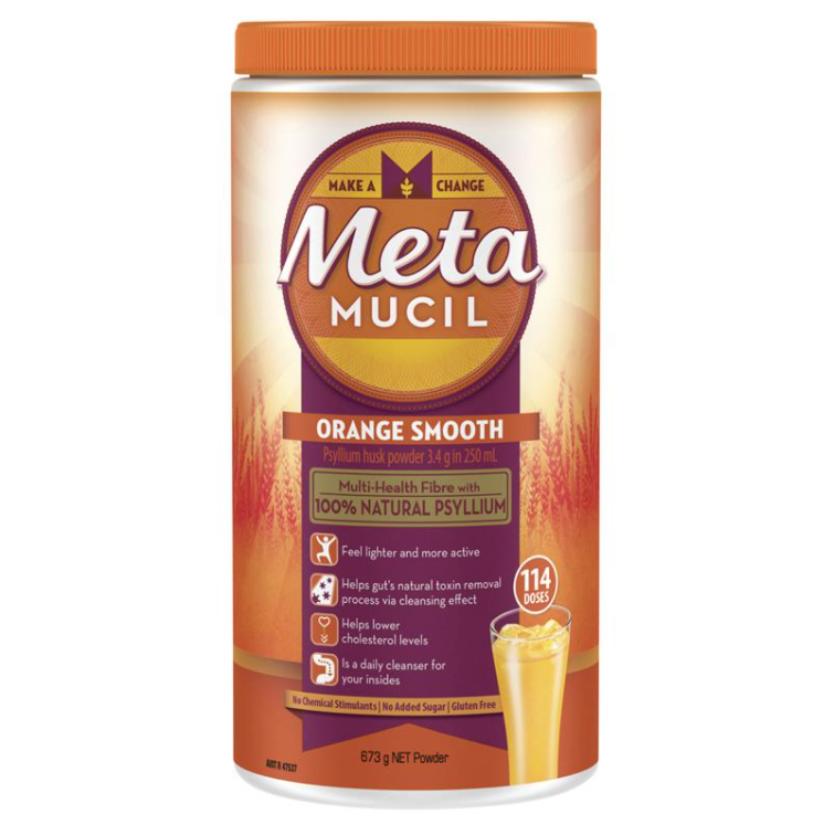 澳洲Metamucil膳食纖維粉促進腸道健康,橙味天然控糖助手,泰好批網絡批發首選