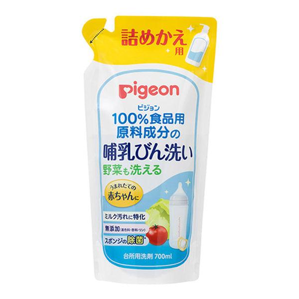 【日本寄-原箱出】Pigeon貝親 奶瓶蔬果洗潔液700ml (補充裝) (12包/箱).