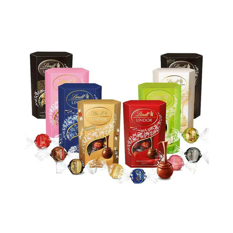美國Lindor 瑞士蓮 精選軟心朱古力200g.