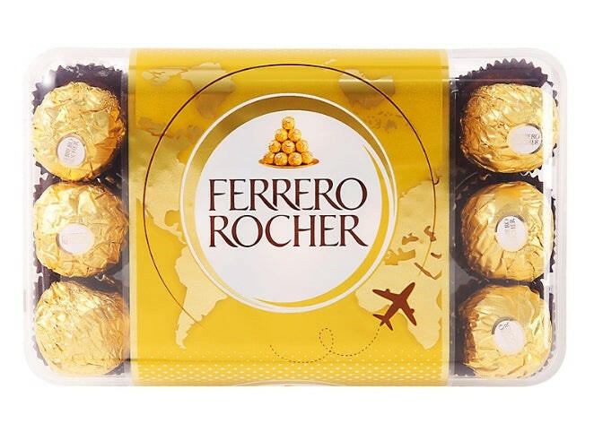 【意大利版】Ferraro 金沙朱古力禮盒 T30粒裝.