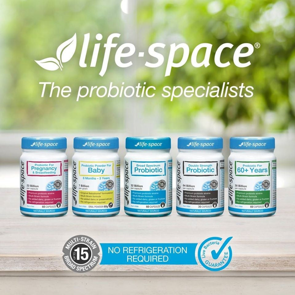 Australian Lifespare Probiotics 60 Capsules (Full Line)