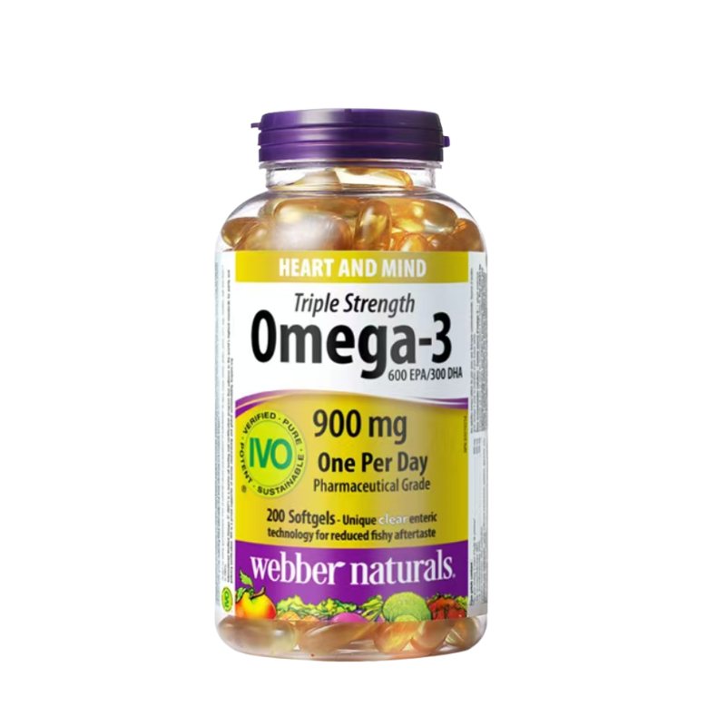 webber - Triple Strength Omega-3 (900 mg EPA/DHA) 200 Softgels