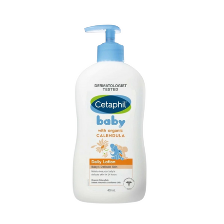 澳洲 Cetaphil 金盞花寶寶嬰兒童洗發沐浴二合一低敏配方寶寶身體面霜 400ml.