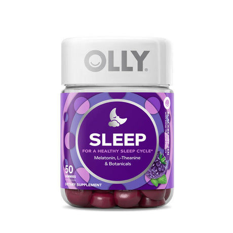 【萬寧版】OLLY Sleep Gummy 安神助眠營養補充軟糖 50粒.