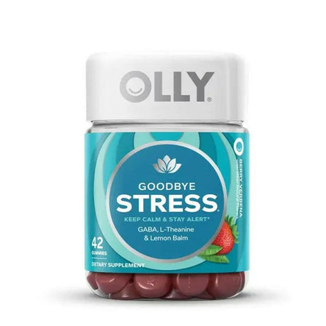 【萬寧版】Olly Goodbye Stress 舒壓營養補充軟糖 42粒.