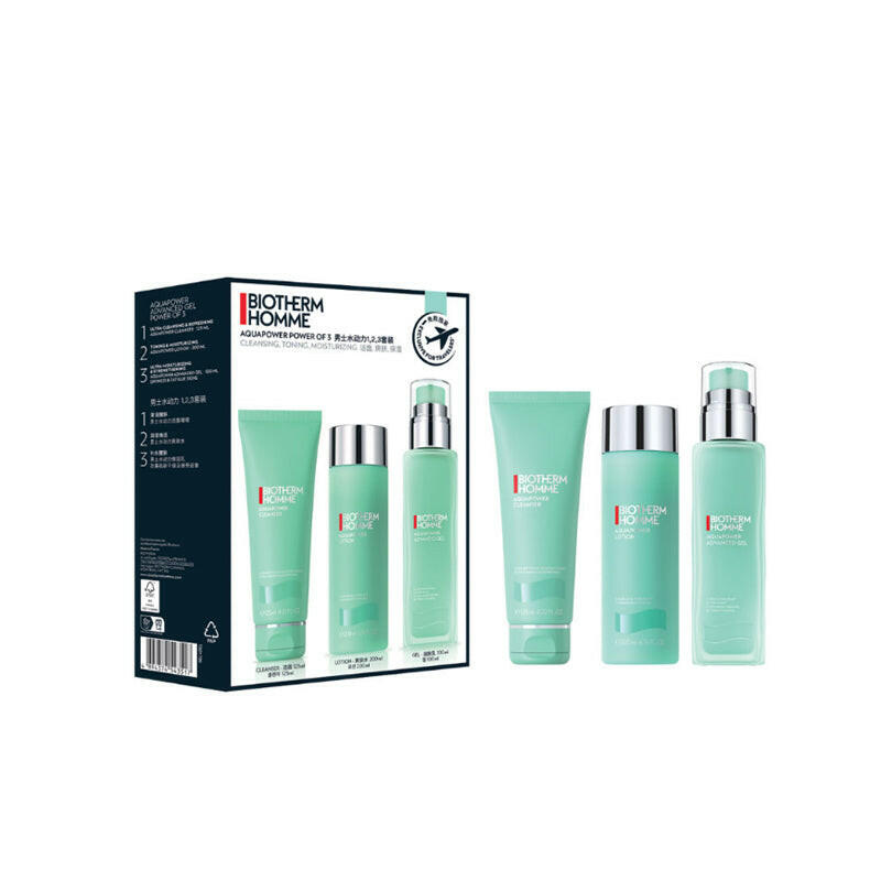Biotherm 碧歐泉男士水動力1,2,3套裝.