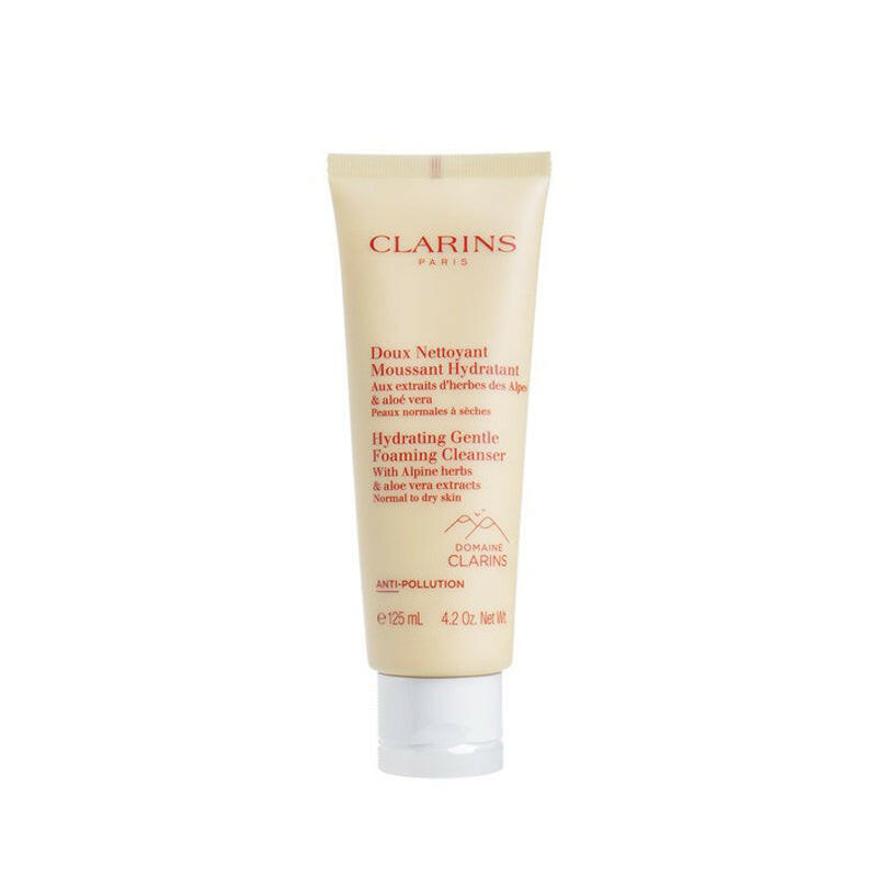 Clarins 嬌韻詩 棉花籽溫和保濕潔面泡沫(中性至乾性肌適用) 125ml.
