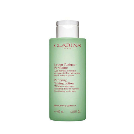 Clarins  嬌韻詩淨化爽膚露(混合至油性肌適用)綠水 400ml.