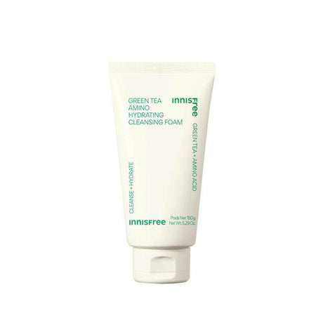 Innisfree - 悅詩風吟 新版綠茶保濕氨基酸潔面膏 150ml(平行進口貨).