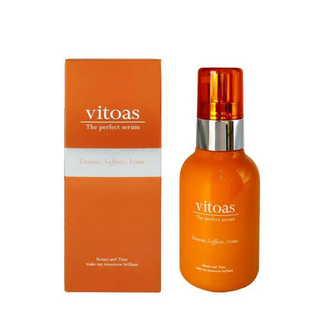 SUNTORY 三得利【vitoas蜜得絲】All in one 多效極妍鎖濕菁華 120ml/瓶.