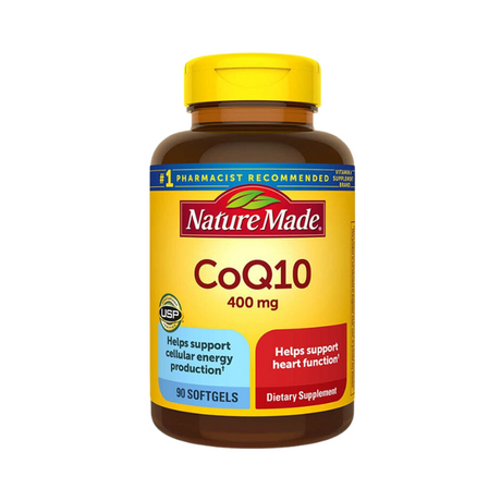美國Nature Made 輔酶Q10 400毫克 90粒軟膠囊.