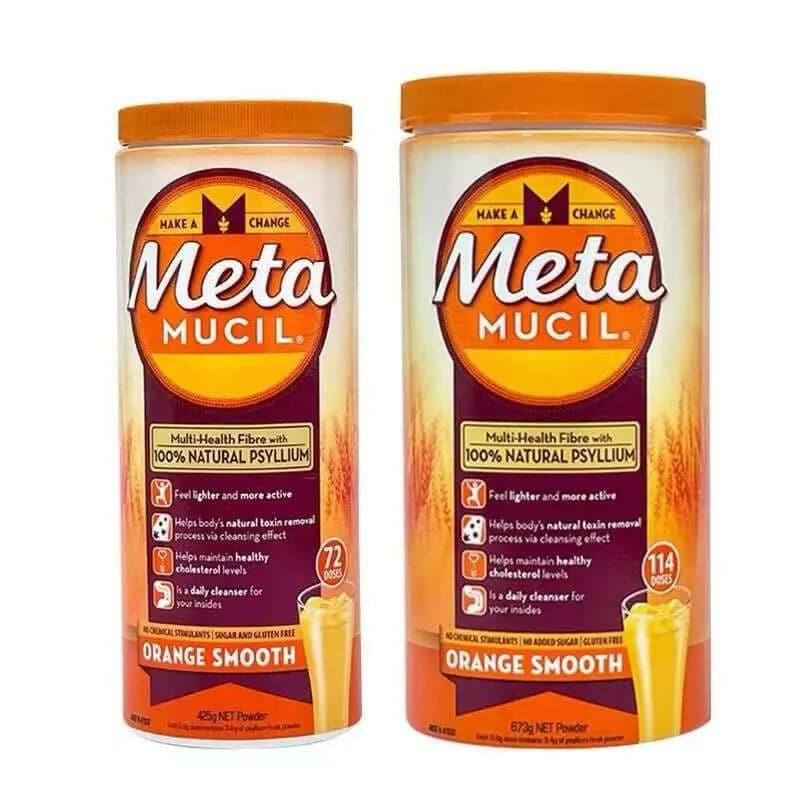 【限2支】澳洲Metamucil 膳食纖維粉425克(橙味).