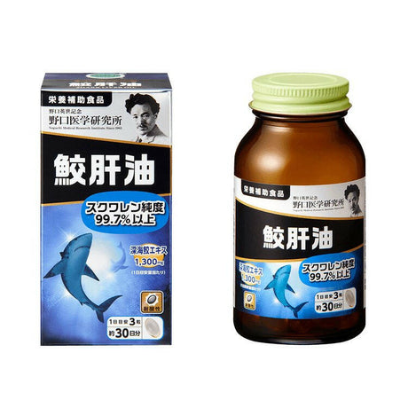 日本明治 - 野口醫學研究所 營養輔助食品 鯊肝油(90粒).