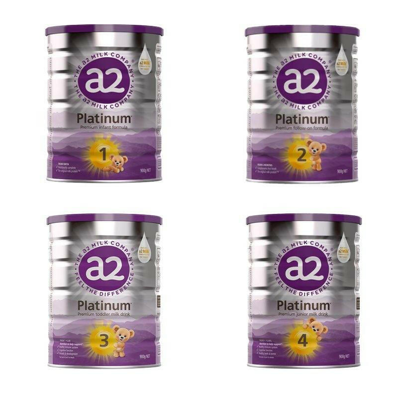 【6罐】👶 澳洲A2 PLATINUM 嬰兒配方奶粉|6罐超值組|1-4段900g・A2β酪蛋白・親和好吸收.