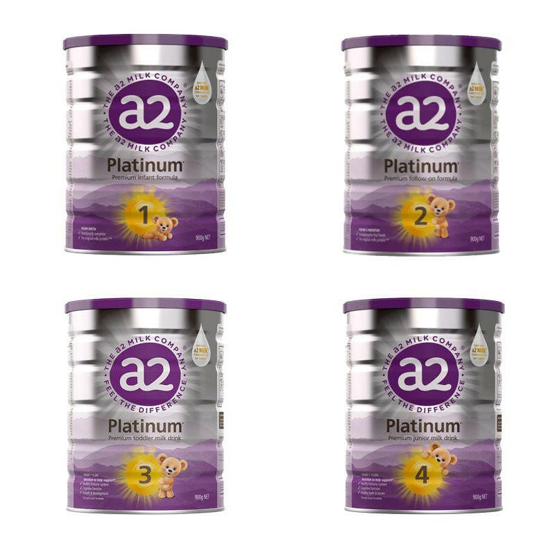 【6罐】澳洲A2 PLATINUM 嬰兒配方奶粉1-4段900g.