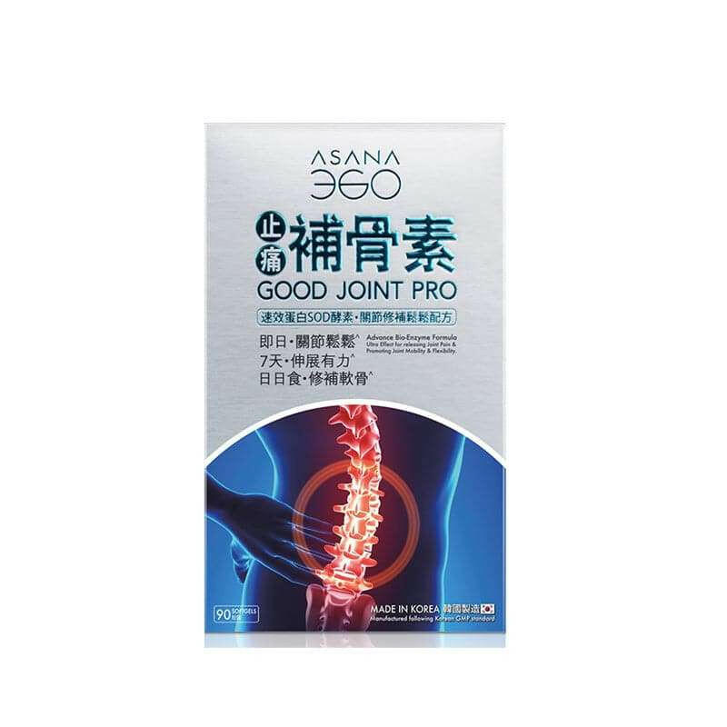 【屈臣氏New】 ASANA 360- 補骨素 - 速效蛋膜衣 膝關節修補鬆鬆配方 90粒裝.