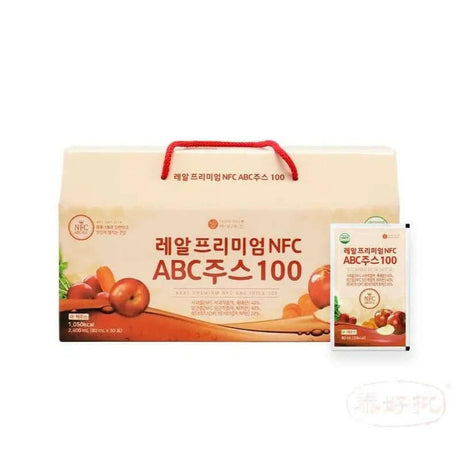 Barofood - 韓國大熱 Real NFC ABC果汁 30包 (80ml/包).