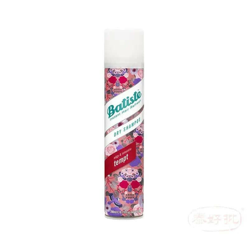 英國版 BATISTE DRY SHAMPOO TEMPT 碧緹絲頭髮乾洗噴霧櫻花 200ML.