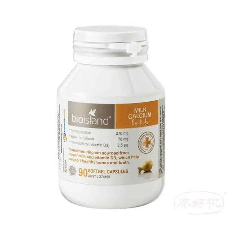 澳洲 Bioisland 乳鈣 90粒裝.