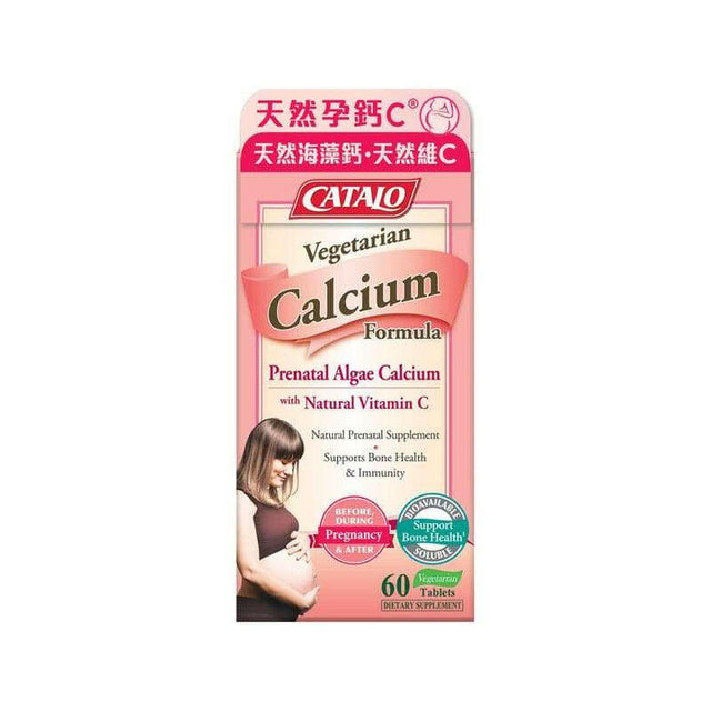 CATALO 孕婦鈣+C 60粒.