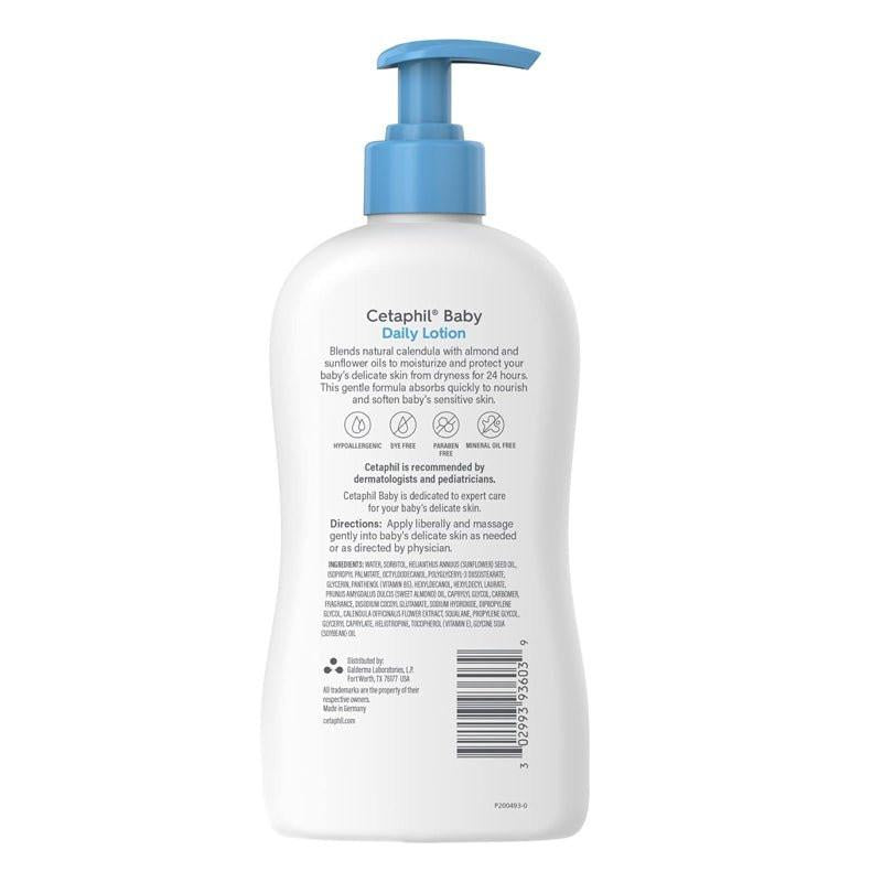 美國 Cetaphil Baby 舒特膚寶寶日常潤膚乳400ml.