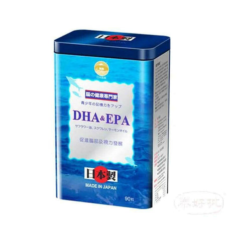 【阪聖】DHA&EPA 日本製 瞬間給腦部補充營養 90粒.