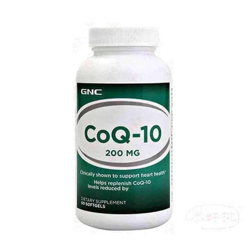 美國GNC輔酶Q10 200mg 60粒裝.