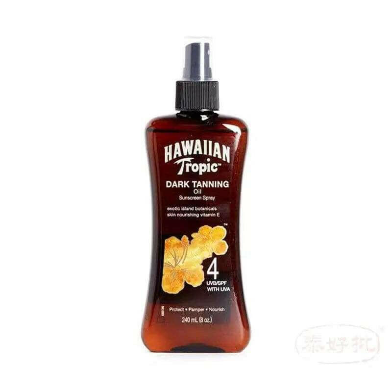 夏威夷熱帶 - 曬黑油 Hawaiian Tropic - Tanning Oil SPF 4 240ml.
