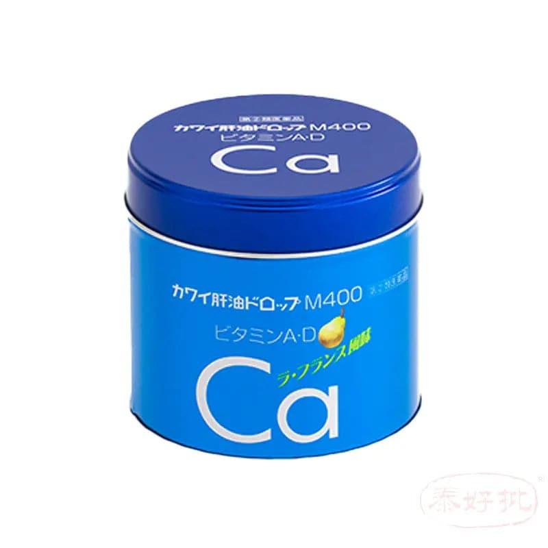 【日版】Kawai 梨之鈣 維生素A+D魚肝油軟糖 180粒.