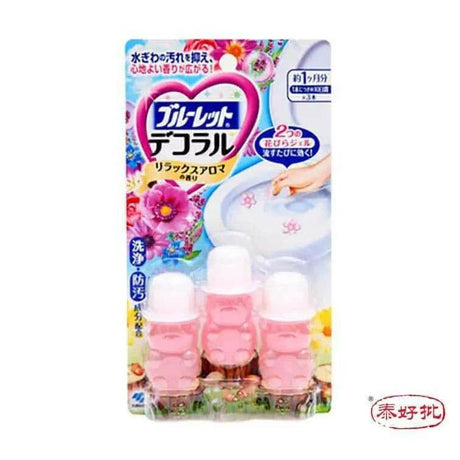 潔廁凝膠產品,小林制藥花香配方,有效清潔與芳香持久