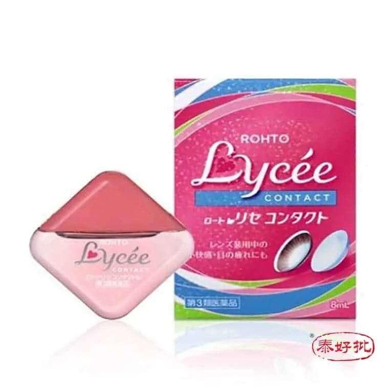 日本樂敦lycee隱形眼藥水7ml.