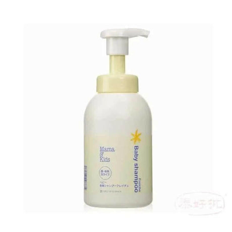 Mama&Kids嬰兒洗髮水460ml,日版溫和淨潔配方,專為寶寶頭皮呵護設計