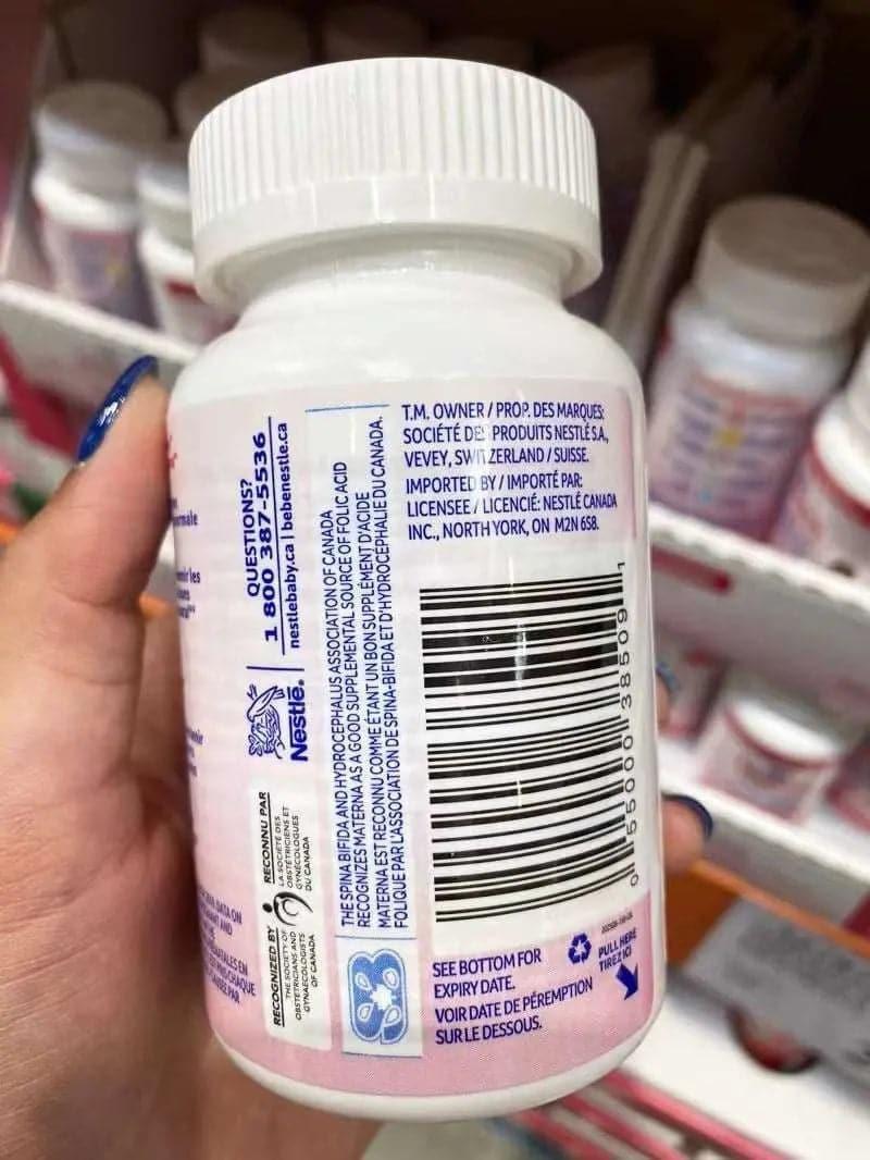 加拿大雀巢 Materna 瑪特納懷孕及哺乳期綜合維生素及礦物質 150s.