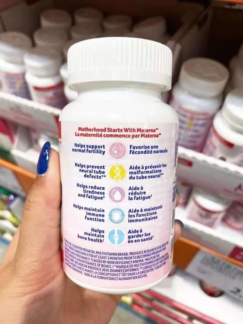 加拿大雀巢 Materna 瑪特納懷孕及哺乳期綜合維生素及礦物質 150s.