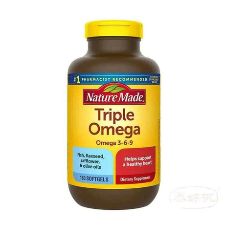 Omega3-6-9 護心丸,有助於維護心臟健康的天然營養補充品